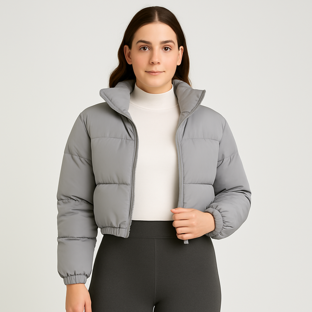 Hannelore | Manteau d'hiver avec fermeture éclair