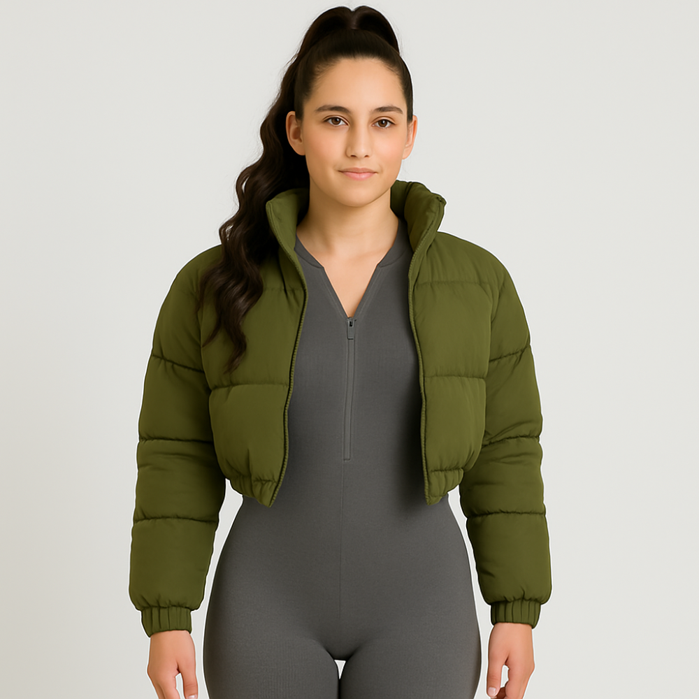 Hannelore | Manteau d'hiver avec fermeture éclair