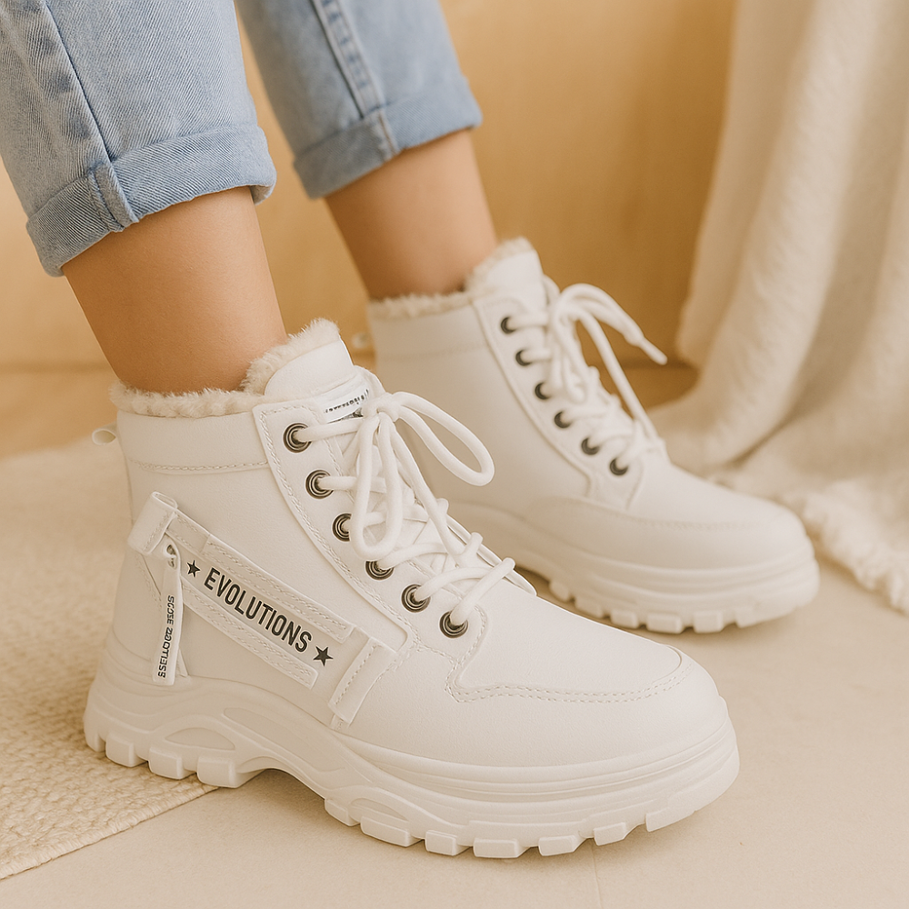 Seraphine | Bottes d'hiver avec doublure en fausse fourrure