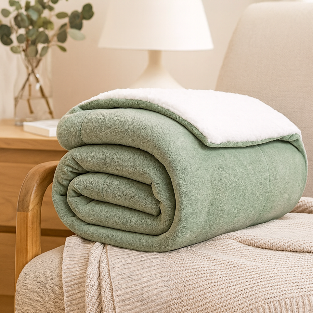 ArdenSherpa | Couverture de luxe en surmatelas