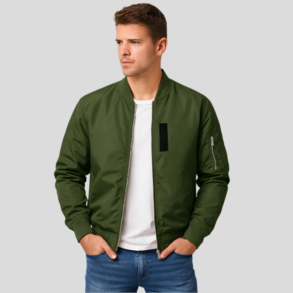 Veste Bomber Décontractée pour Hommes 2025