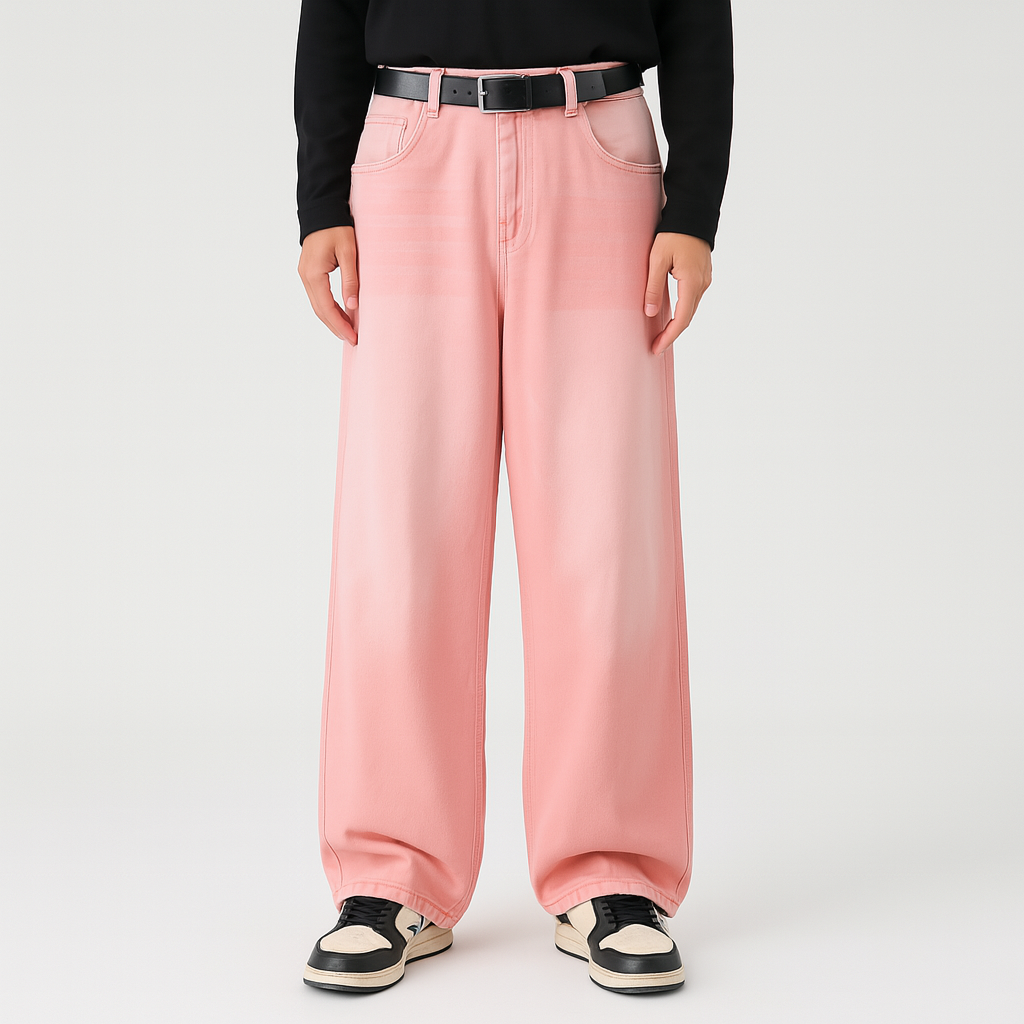 4Legend – Jeans flare pour hommes – Style décontracté, poches, look mature
