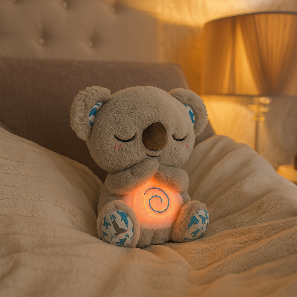 Aura – Peluche de koala apaisant pour la détente et la réduction du stress | Ami câlin doux pour enfants et adultes