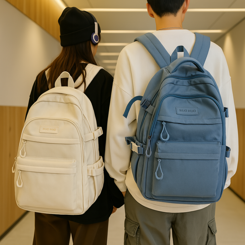 Sac à dos scolaire avec grande capacité – Sac spacieux et robuste pour élèves