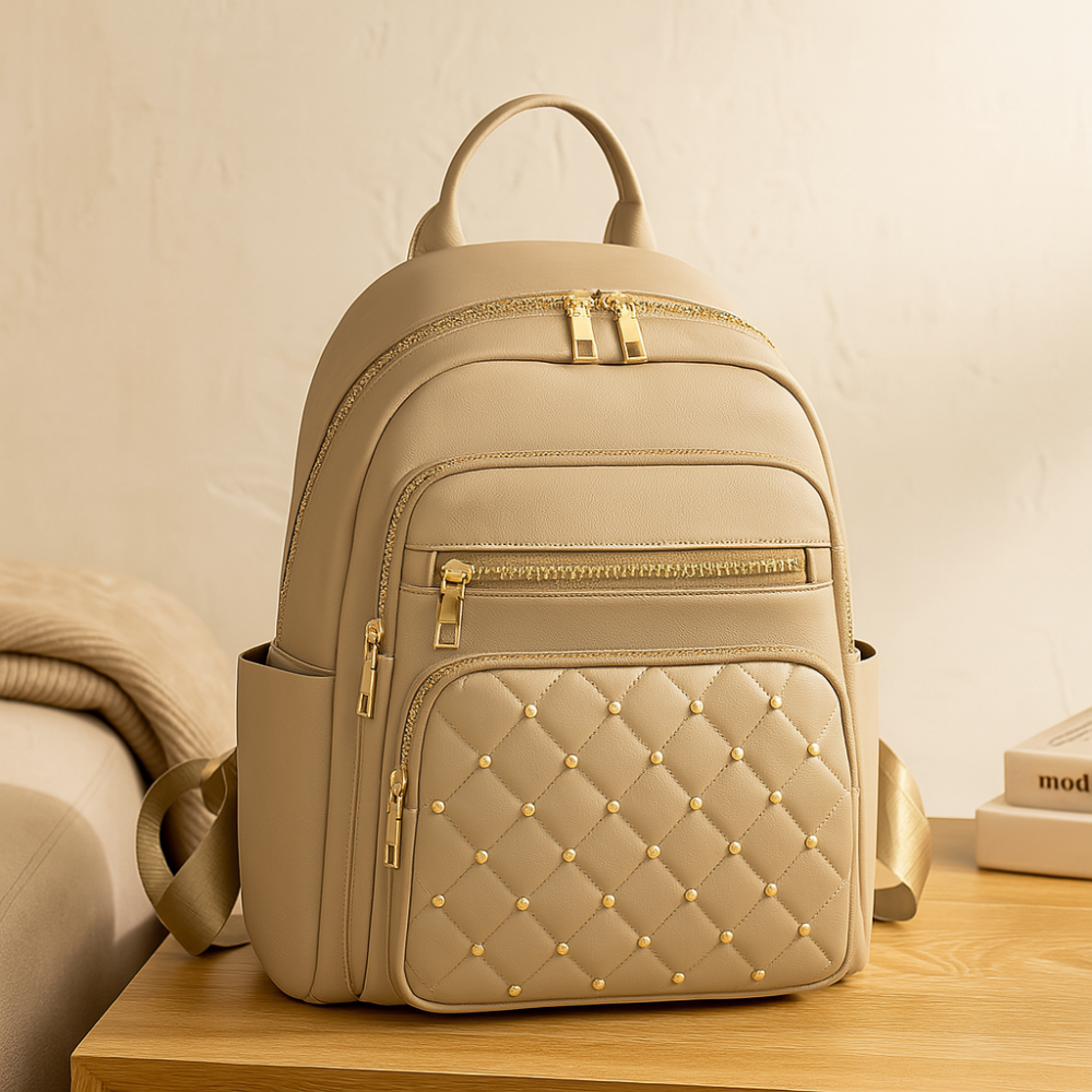 Sac à dos au style décontracté avec grande capacité – léger et robuste avec bandoulière réglable et plusieurs poches