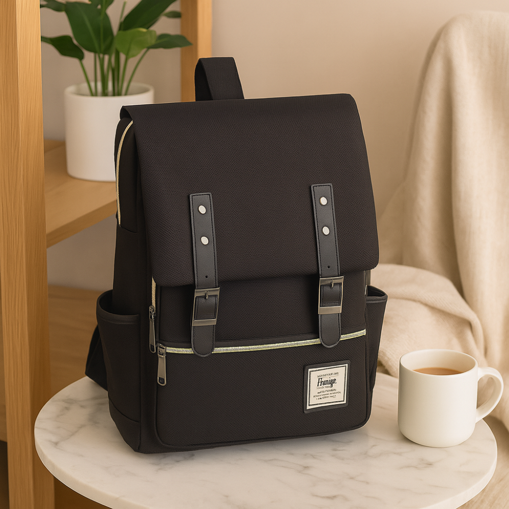 Sac robuste pour l'extérieur pour femmes et hommes avec compartiment pour ordinateur portable