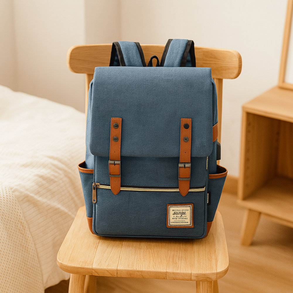 Sac robuste pour l'extérieur pour femmes et hommes avec compartiment pour ordinateur portable