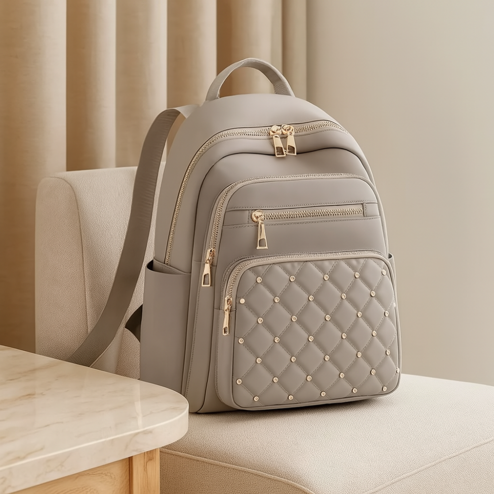 Sac à dos au style décontracté avec grande capacité – léger et robuste avec bandoulière réglable et plusieurs poches