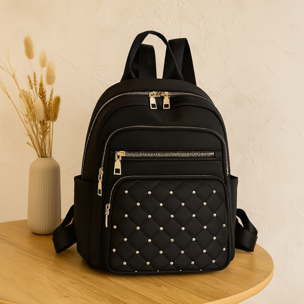 Sac à dos au style décontracté avec grande capacité – léger et robuste avec bandoulière réglable et plusieurs poches