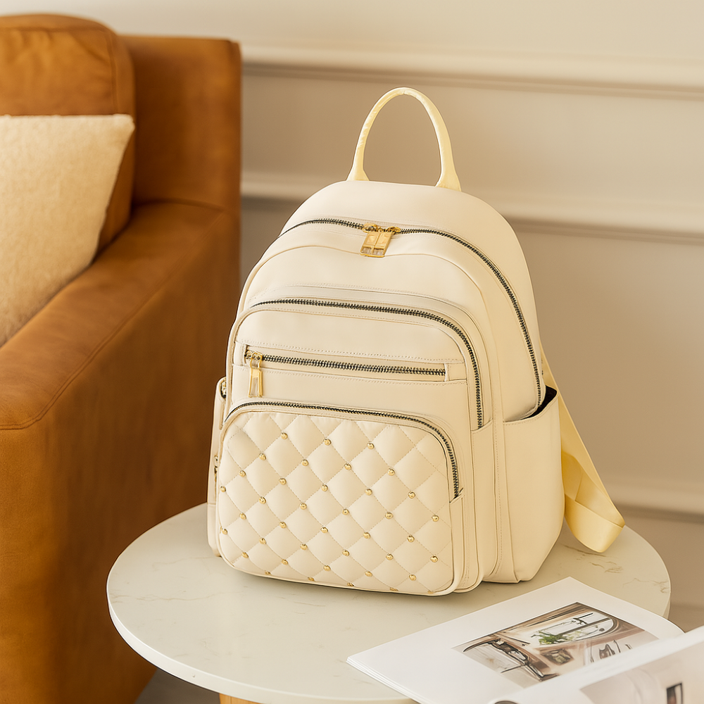 Sac à dos au style décontracté avec grande capacité – léger et robuste avec bandoulière réglable et plusieurs poches