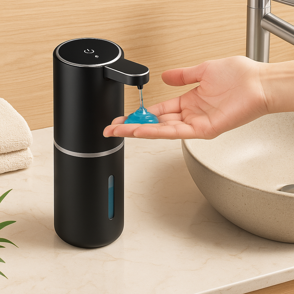 Distributeur de savon automatique – Pompe sensorielle sans contact pour un lavage des mains hygiénique