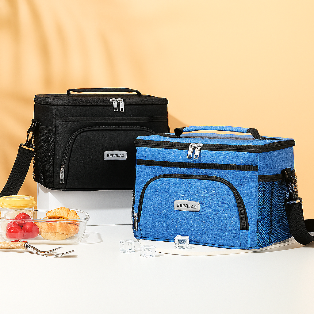 Sac isotherme pour pique-nique – Sac fourre-tout thermique pour l'extérieur, la plage et le camping
