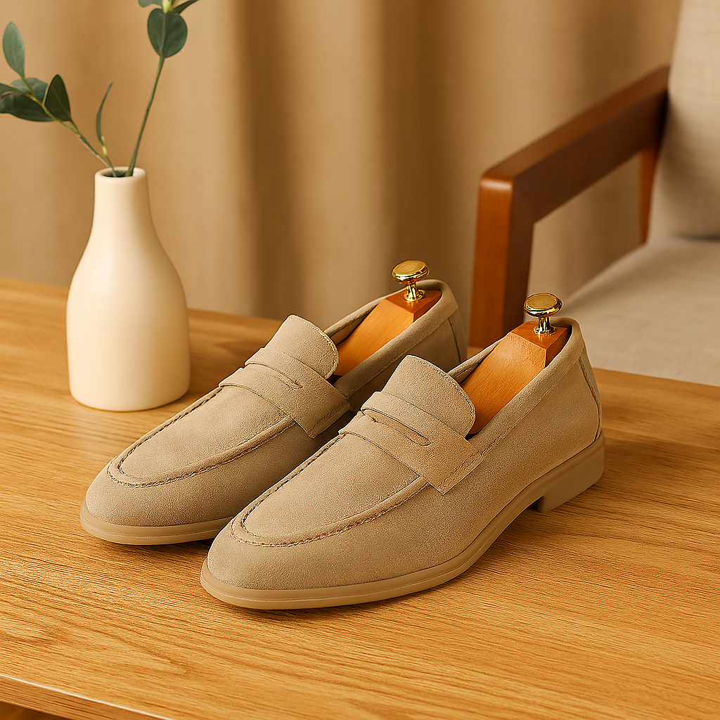 Mocassins business décontractés polyvalents pour hommes – Flats à enfiler élégants et sobres