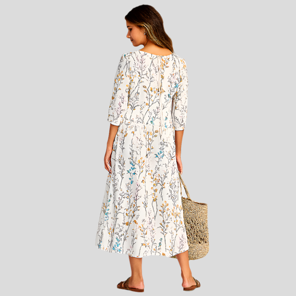 Robe d'été bohémienne – Style décontracté et fluide