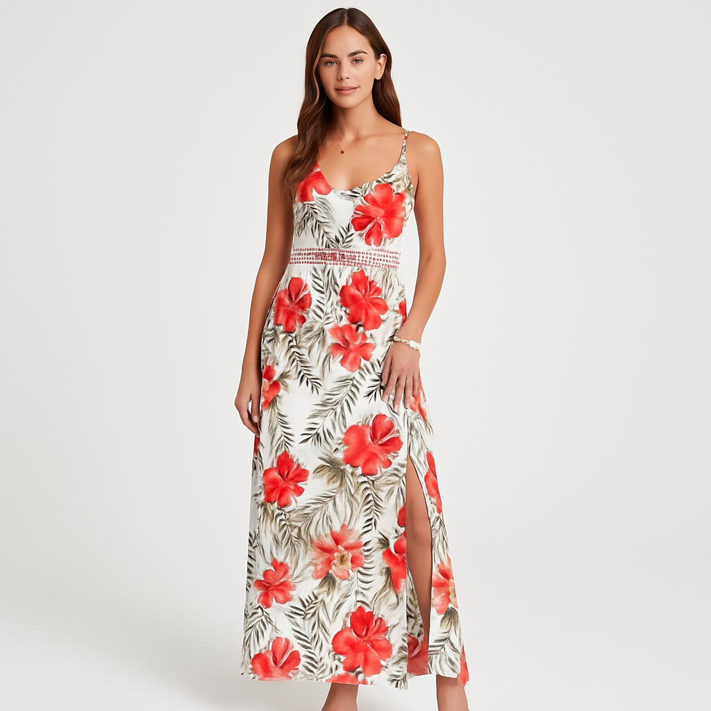 Robe longue – En coton doux et léger pour les jours de fête