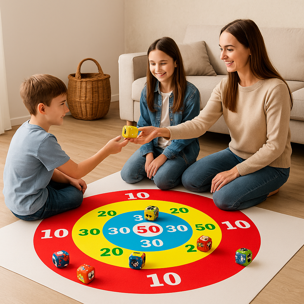 Ensemble de jeu de cible – Tableau de cible avec 10 sacs de siège pour du plaisir à l'intérieur et à l'extérieur