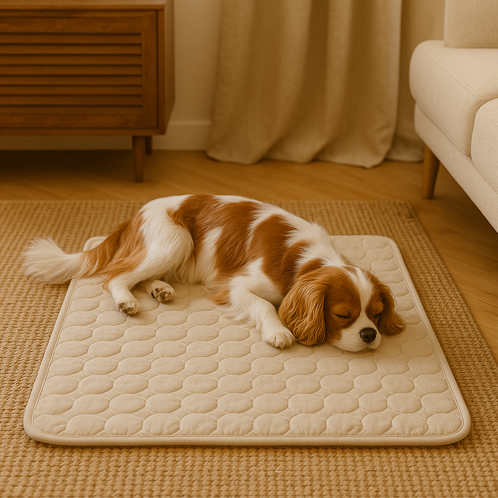 Tapis de refroidissement innovant pour chiens (4 fois la capacité de refroidissement) – ChillComfort