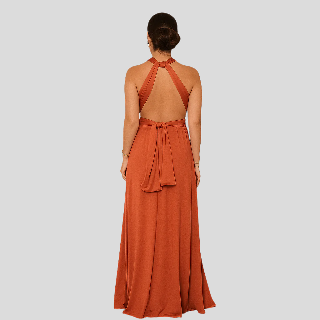 VersaGlam - Robe fluide élégante convertible