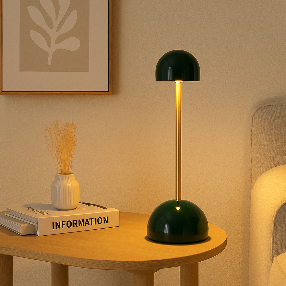 Soluna - Lampe de table LED sans fil minimaliste et douce