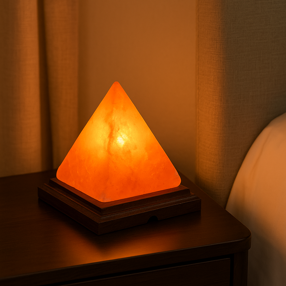ZenGlow - Pyramide Lumière d'ambiance apaisante et chaleureuse