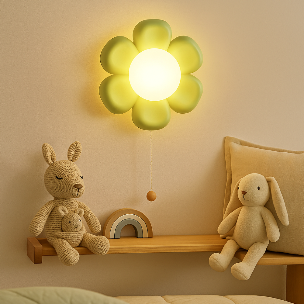 BloomSphere - Applique murale artistique en forme de boule de fleurs