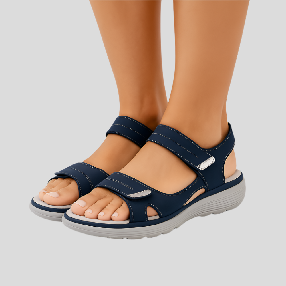 Sandales confortables Ida ComfortWalk antidérapantes – Sandales légères et soutenantes pour femmes