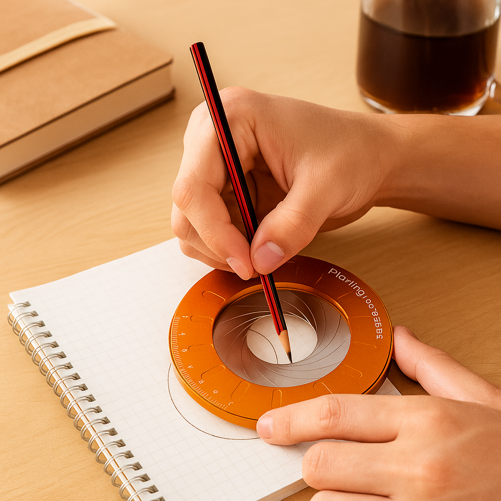 Outil de dessin de précision Elliot CircleMaster – Compas réglable pour des cercles parfaits