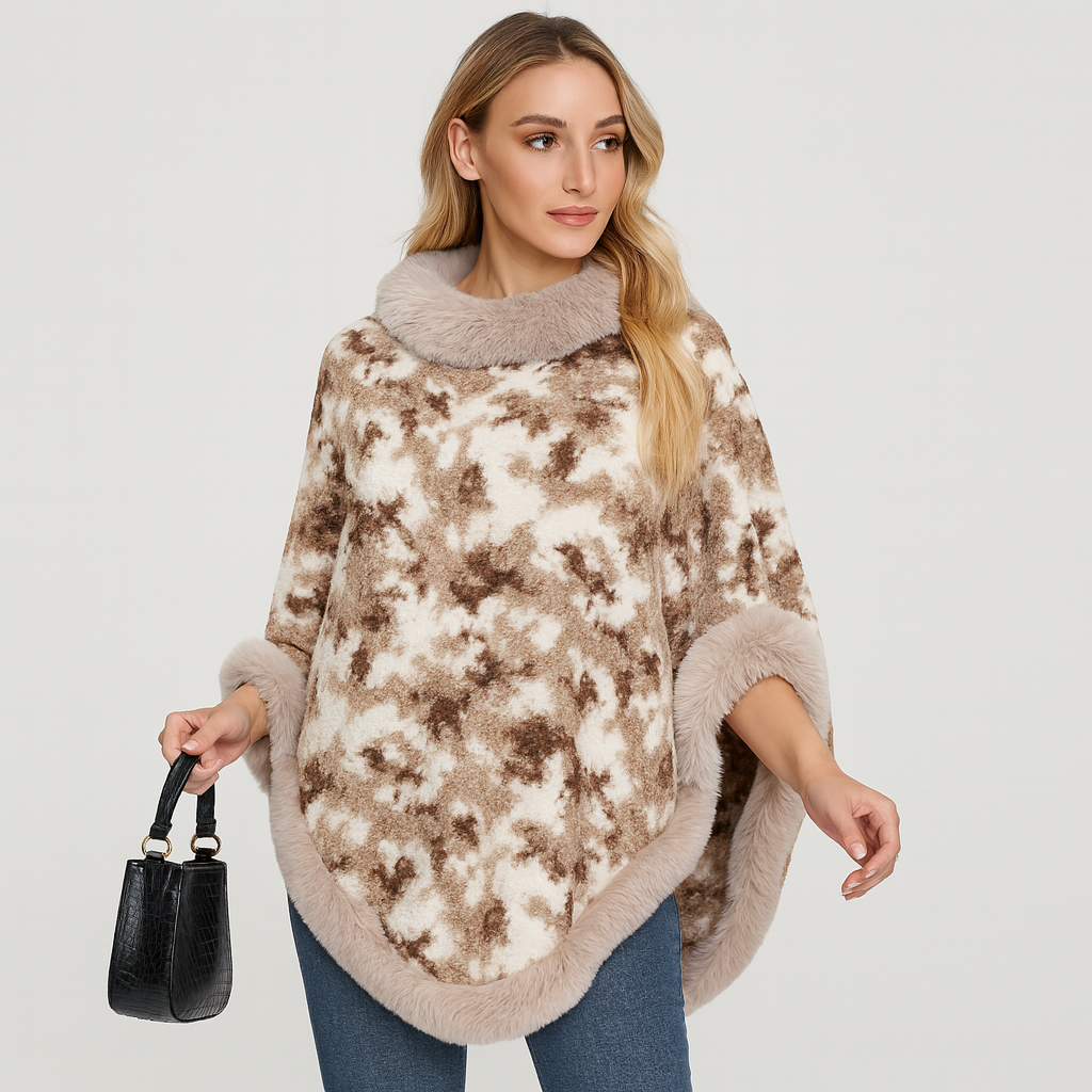 Lucille | Manteau en fausse fourrure douce pour femmes
