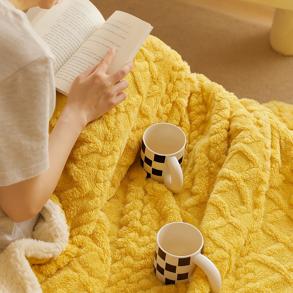 Soren | Couette d'hiver épaisse en laine de mouton