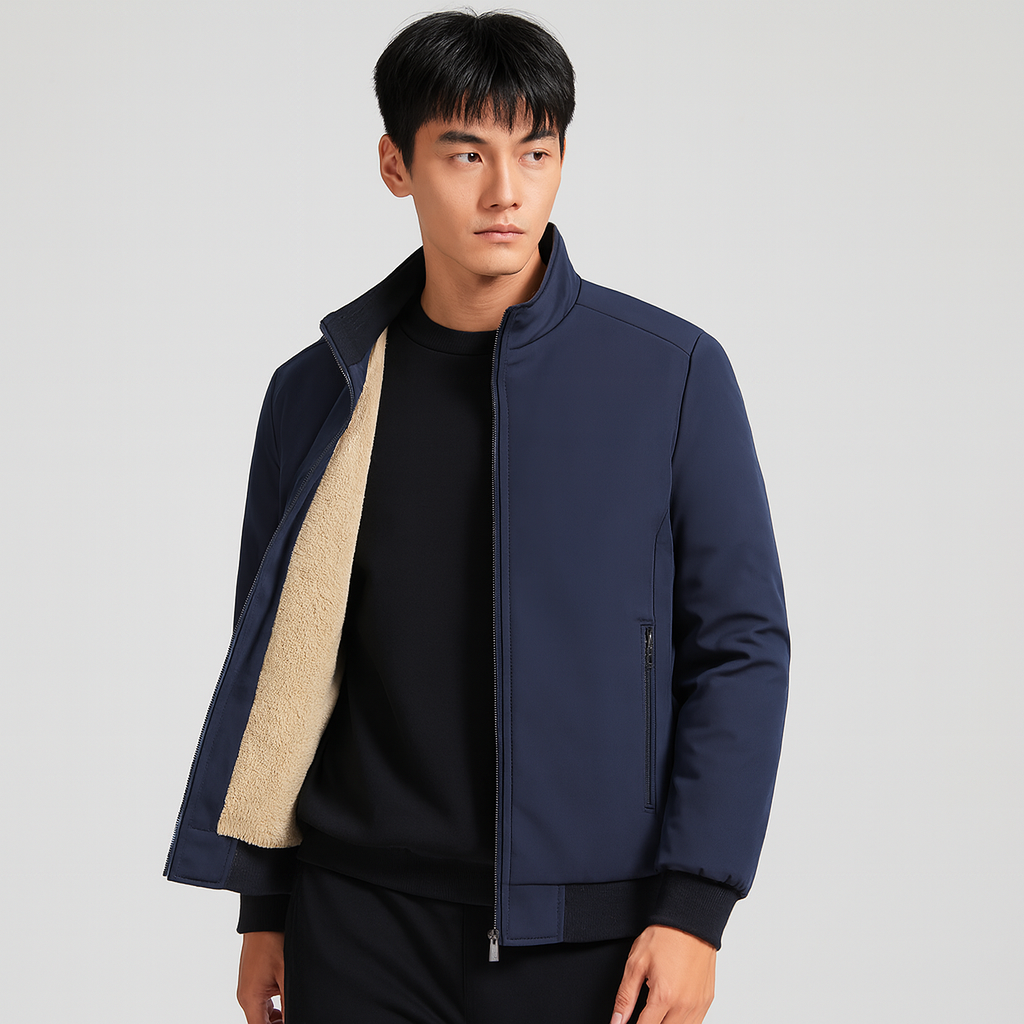 Erik | Veste polaire chaude pour homme à col montant