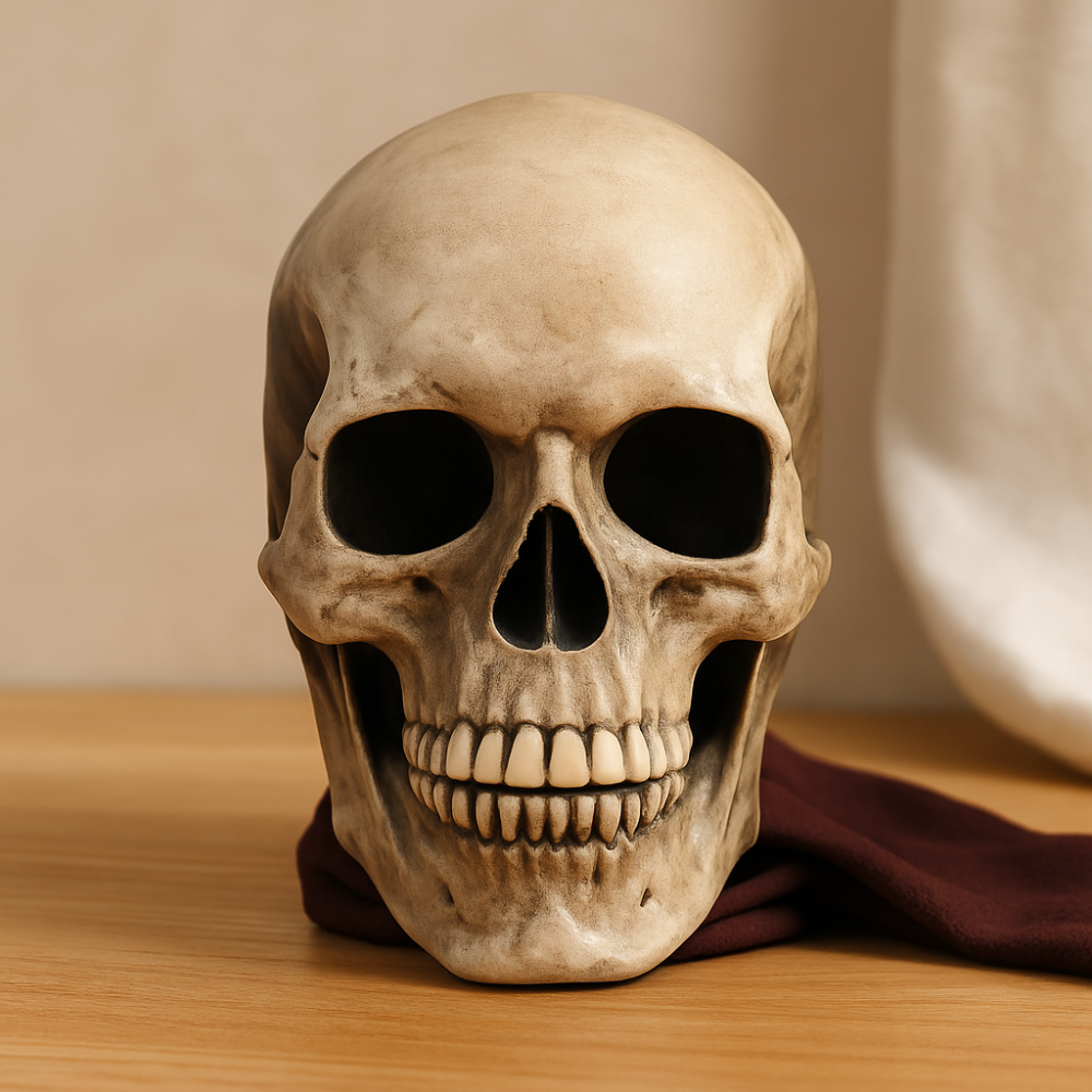 BoneReign | Masque de crâne réaliste avec mâchoire mobile