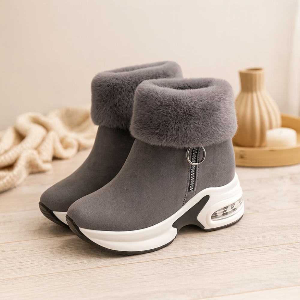 Selora | Bottes d'hiver confortables en fausse fourrure