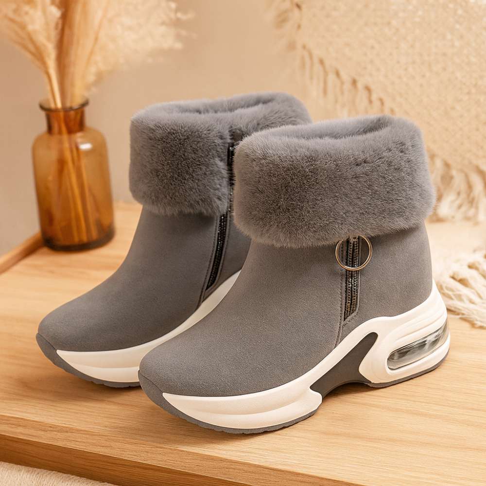 Selora | Bottes d'hiver confortables en fausse fourrure