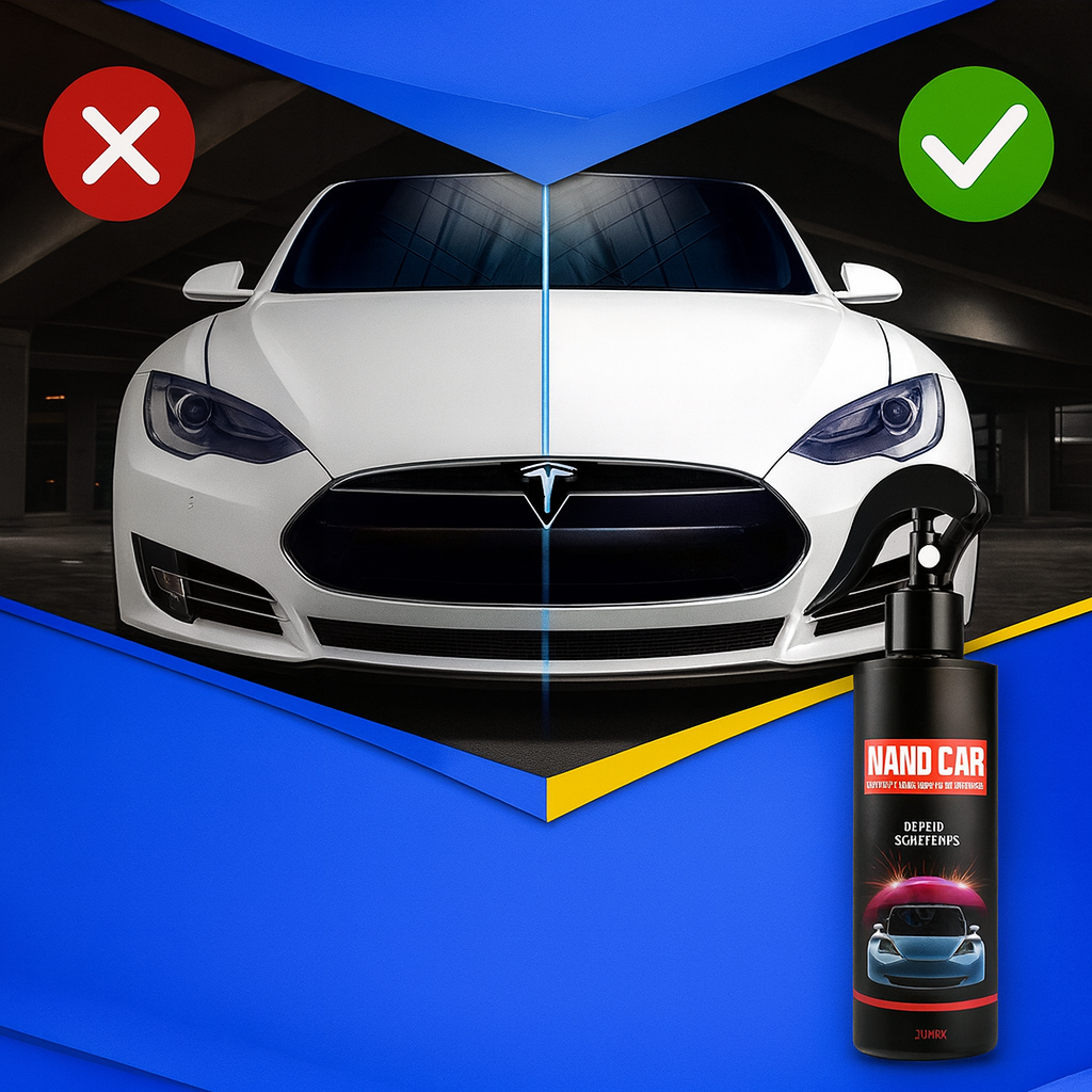 Spray nano pour élimination des éraflures de voiture