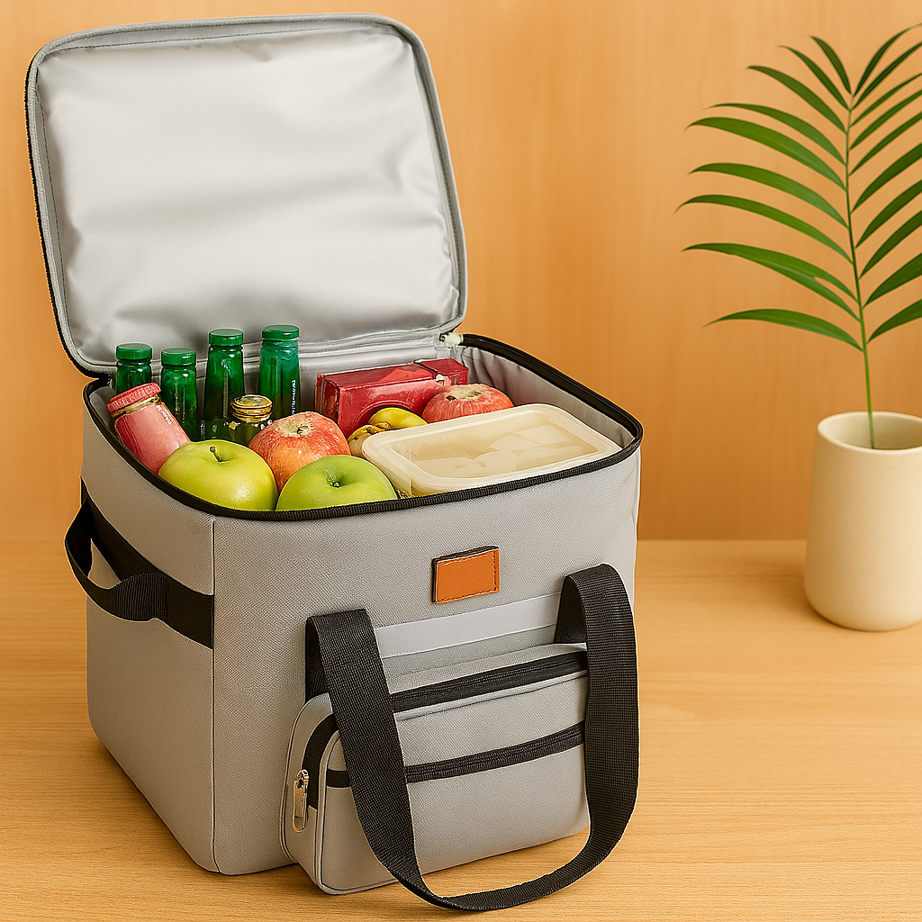 Grande glacière pliable – Sac multifonctionnel pour pique-nique et camping avec plusieurs compartiments