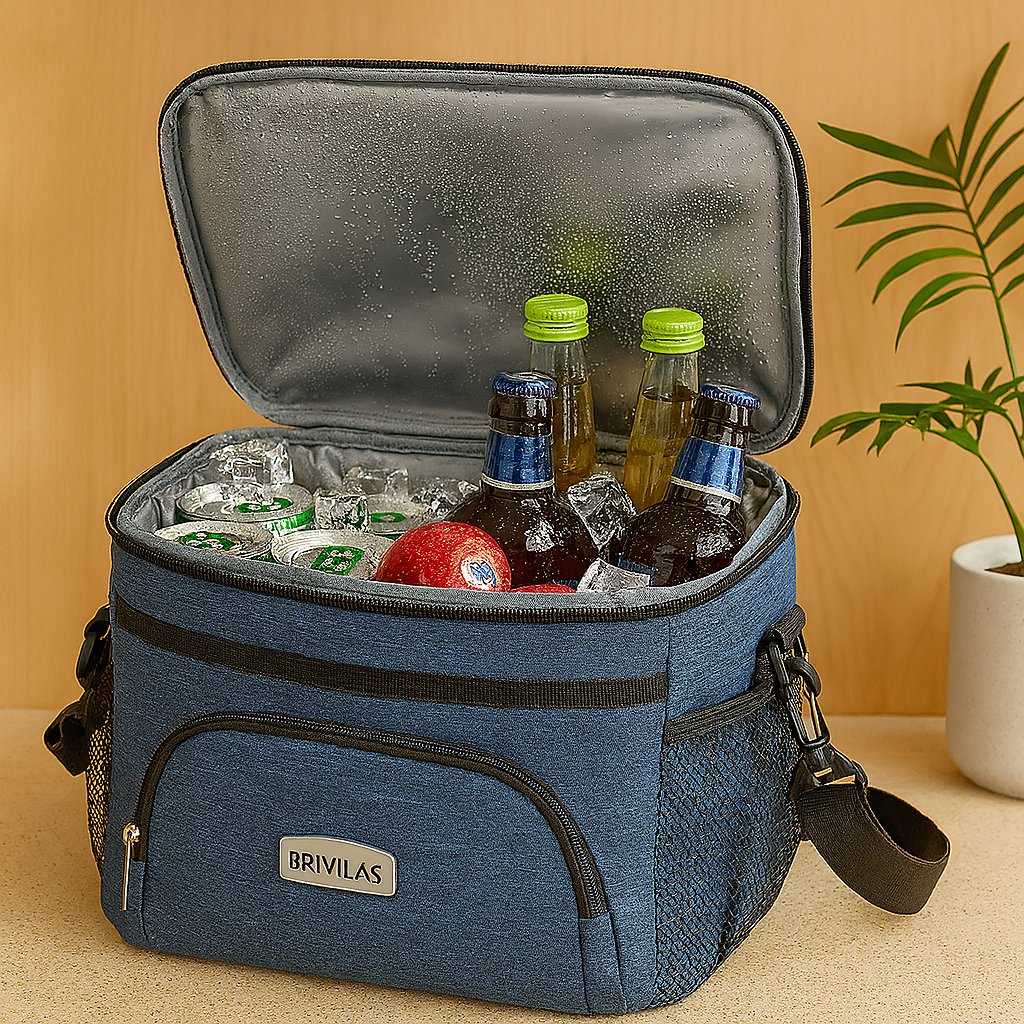 Sac isotherme pour pique-nique – Sac fourre-tout thermique pour l'extérieur, la plage et le camping