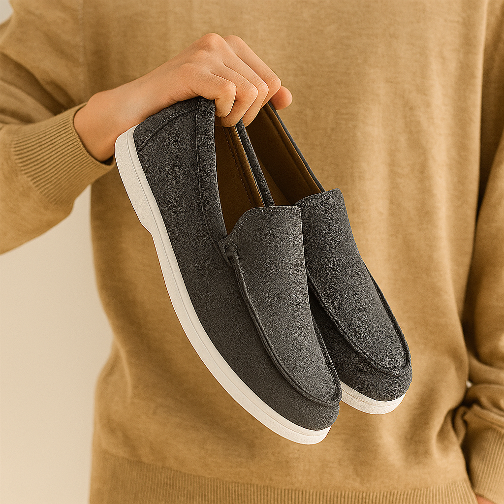 Loafers en mesh respirant pour hommes – Chaussures d'été légères à enfiler