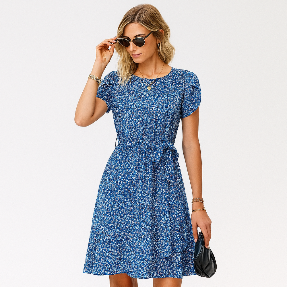 Robe d'été légère – Coupe confortable avec taille élastique