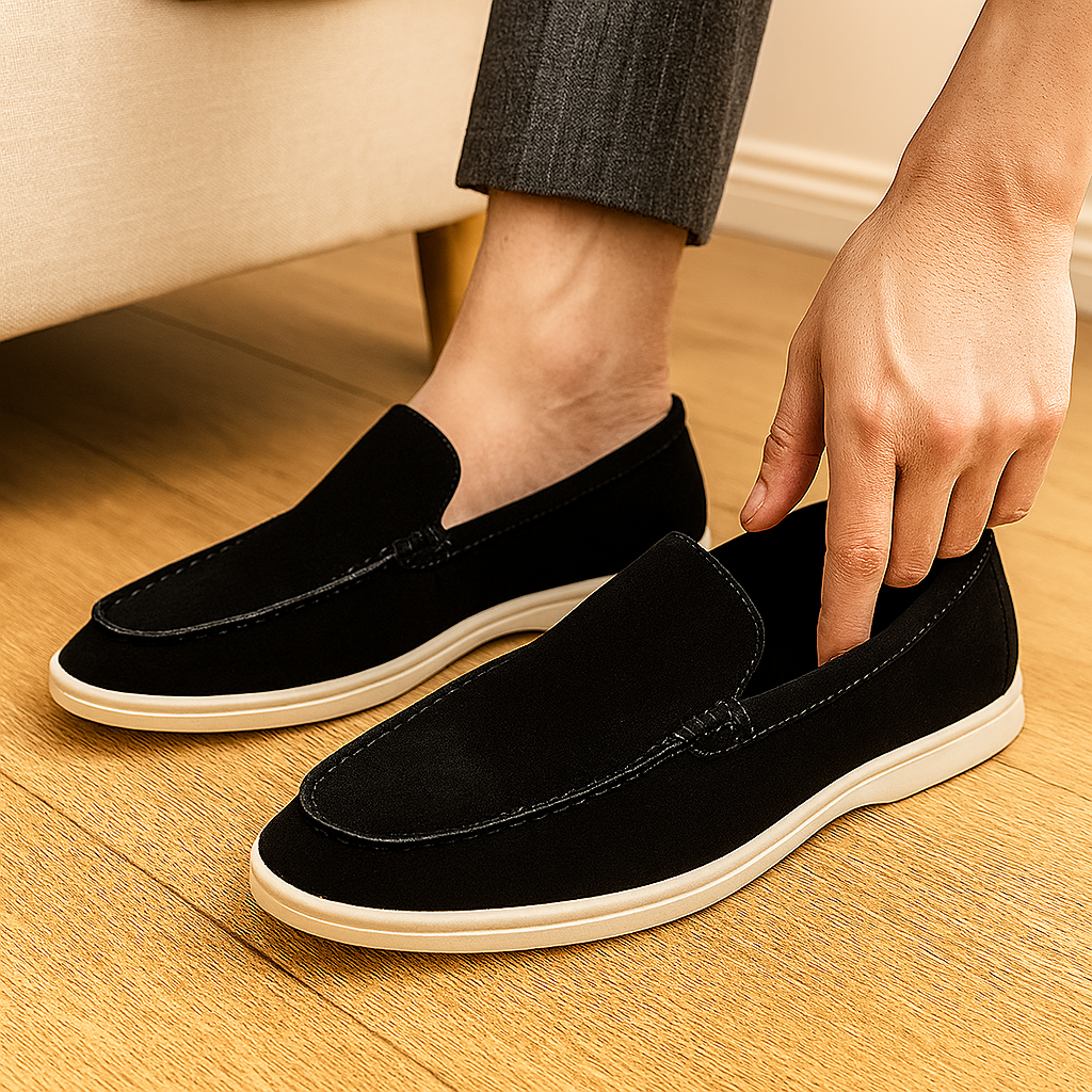 Oliver Loafer driving pour hommes – Ajustement confortable avec semelle antidérapante