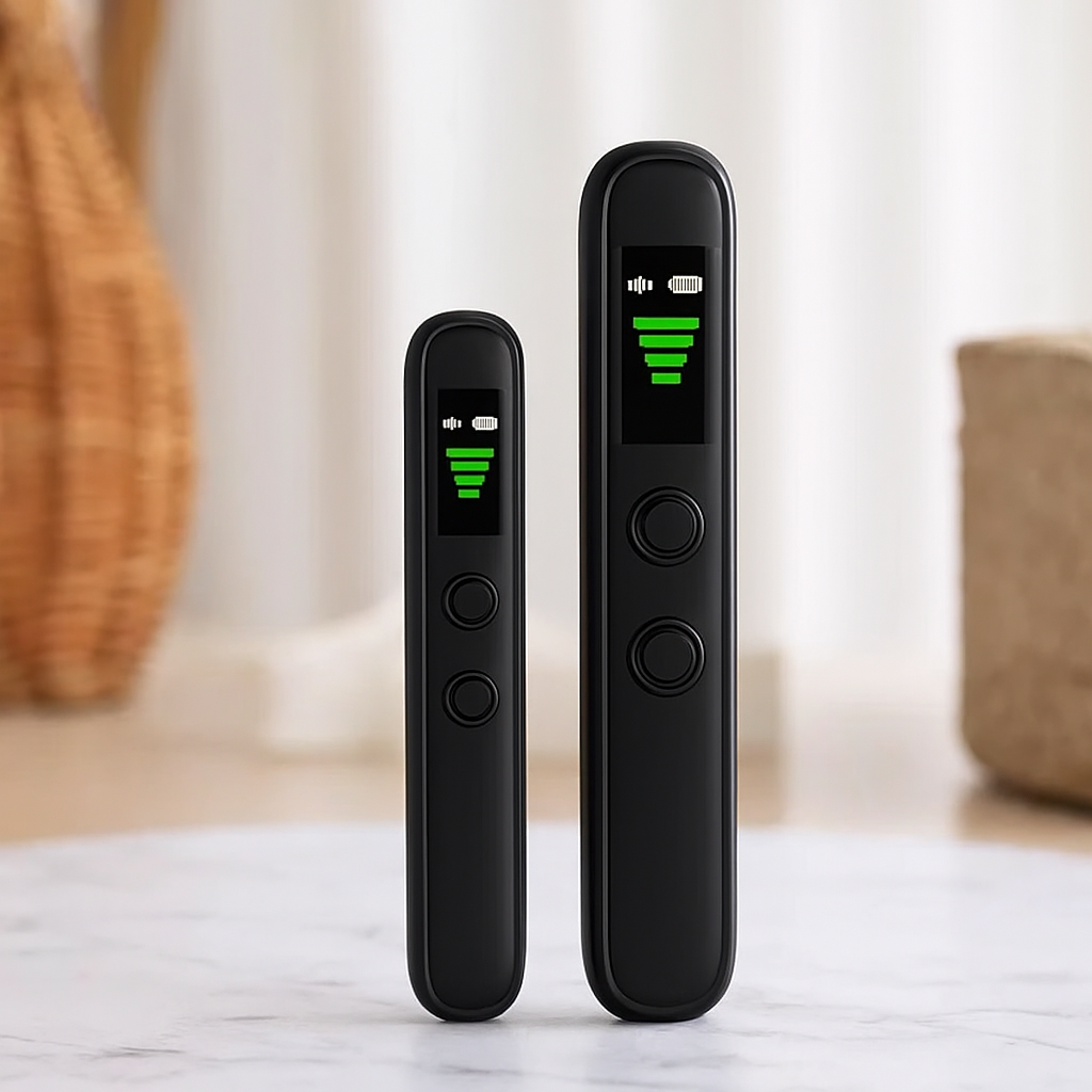 Détecteur de caméras cachées – Scanner portable anti-espion RF et détecteur de bugs