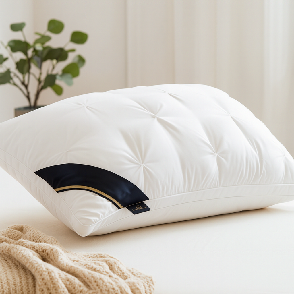 Coussin de qualité hôtel 5 étoiles – 48,26 x 73,66 cm, soutien cervical pour un sommeil profond