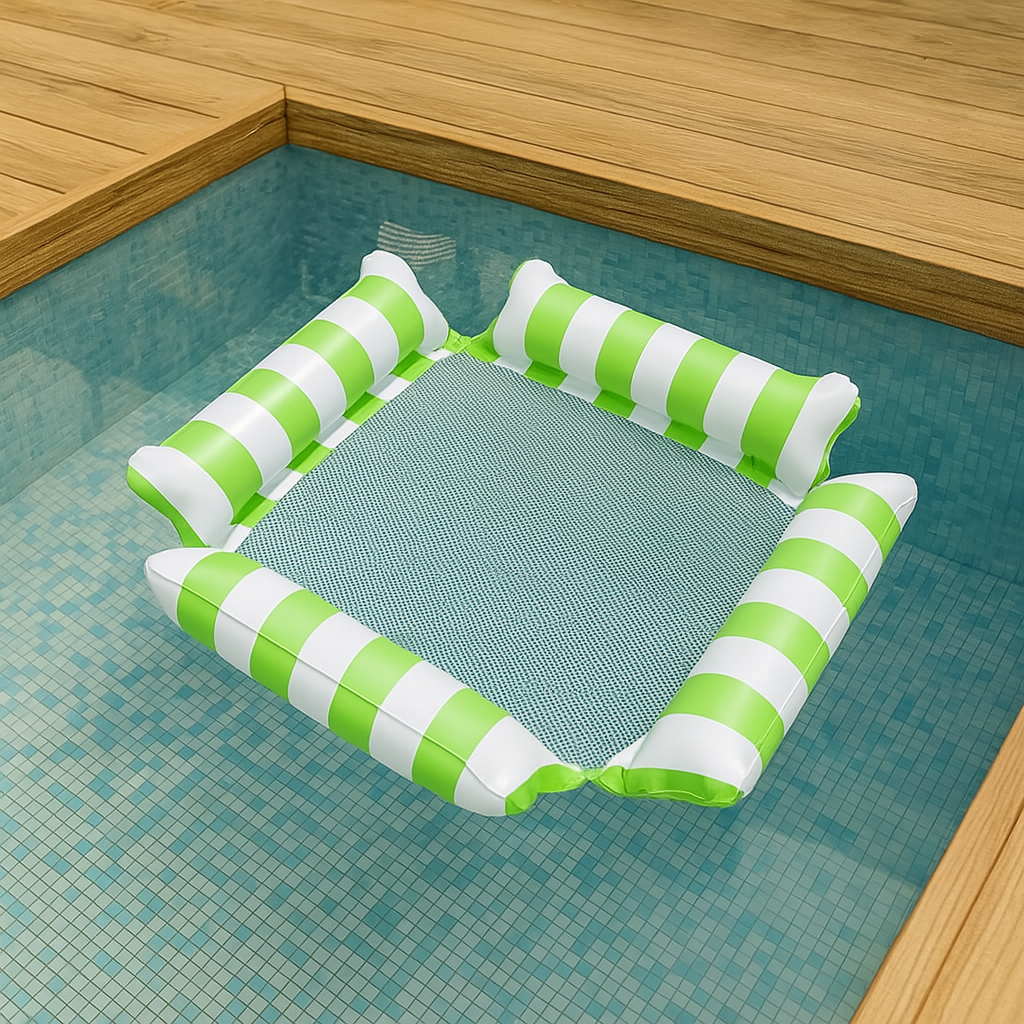 Matelas gonflable pour piscine – Chaise longue confortable pour adultes et enfants