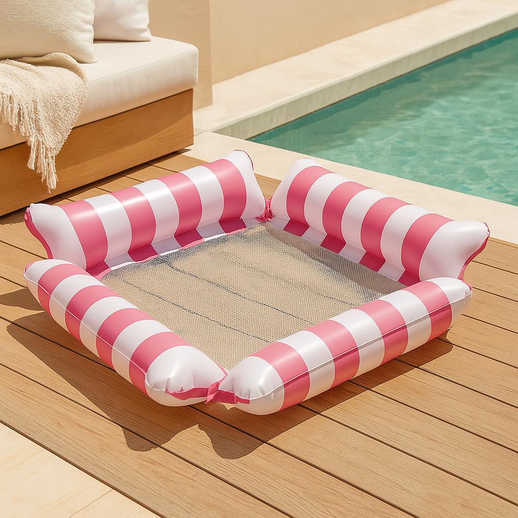 Matelas gonflable pour piscine – Chaise longue confortable pour adultes et enfants