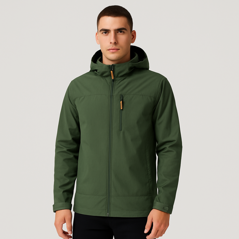 Veste à capuche imperméable tactique Logan pour hommes