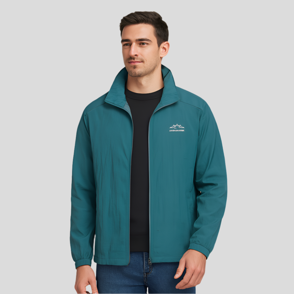 Veste Ethan pour homme – Manteau décontracté léger à fermeture éclair