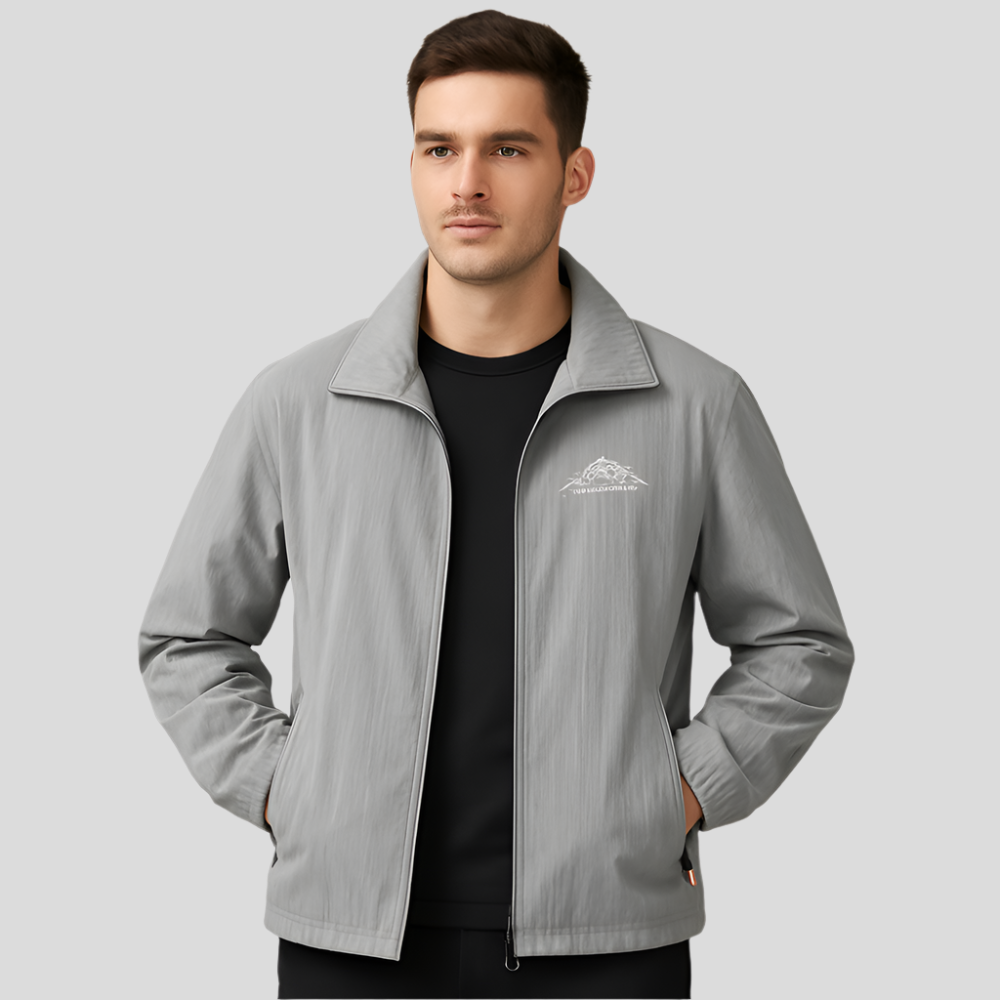 Veste Ethan pour homme – Manteau décontracté léger à fermeture éclair
