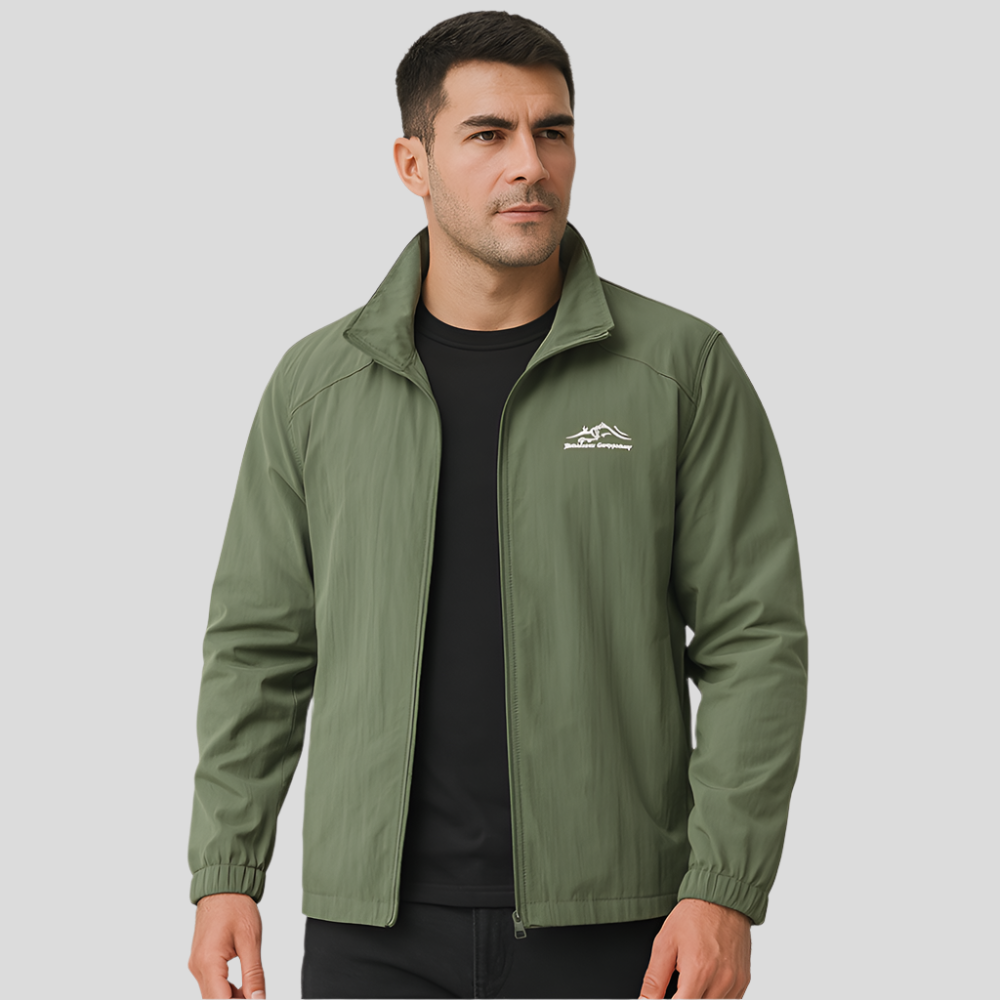 Veste Ethan pour homme – Manteau décontracté léger à fermeture éclair