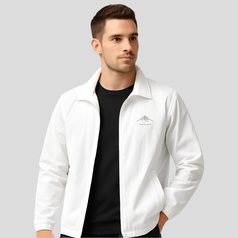 Veste Ethan pour homme – Manteau décontracté léger à fermeture éclair