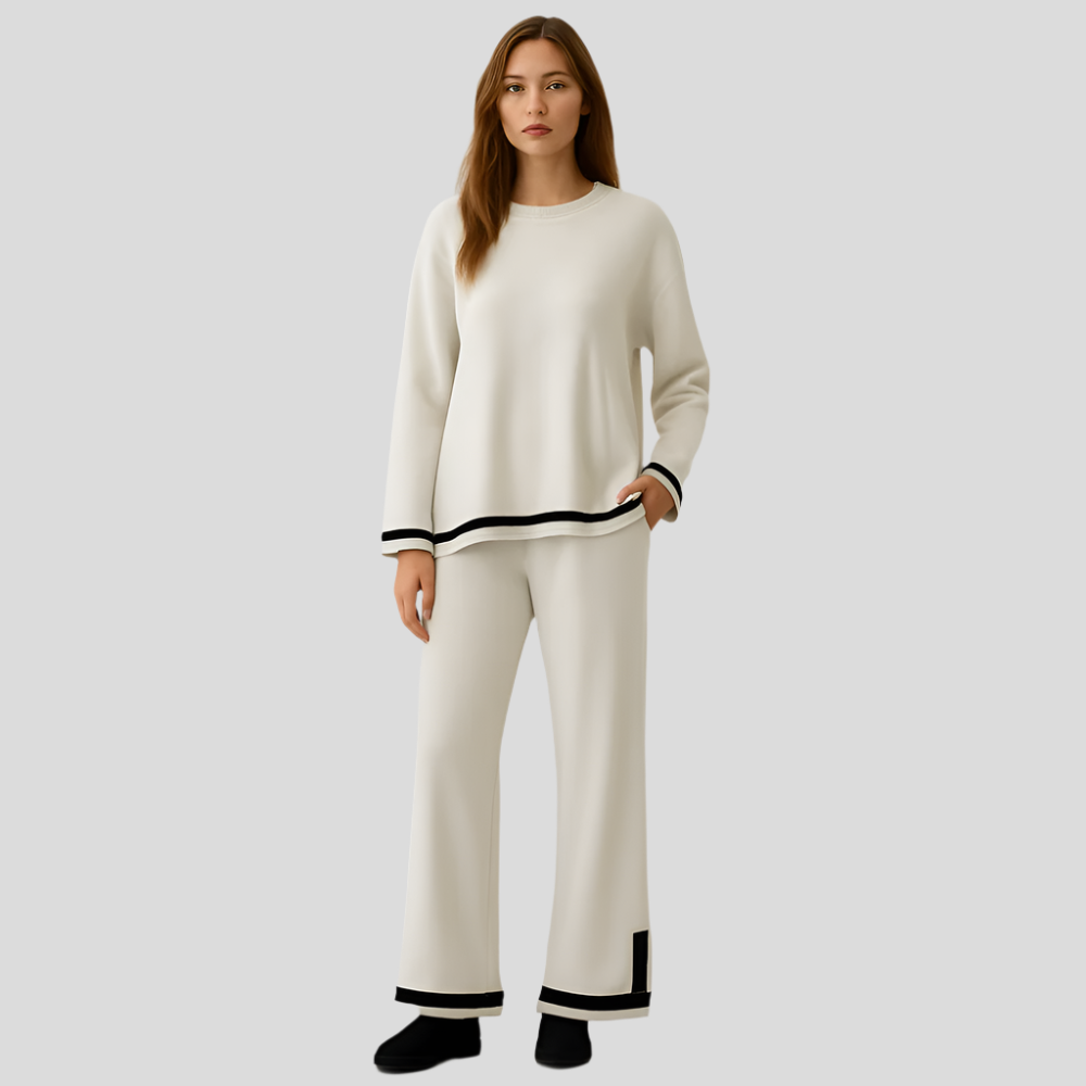 Ensemble lounge en tricot extensible