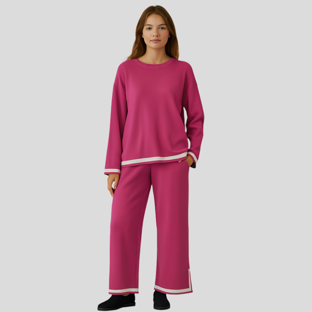 Ensemble lounge en tricot extensible